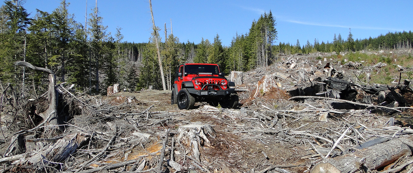 Wrangler JK Long Distance Trail Tools Yukon Canada